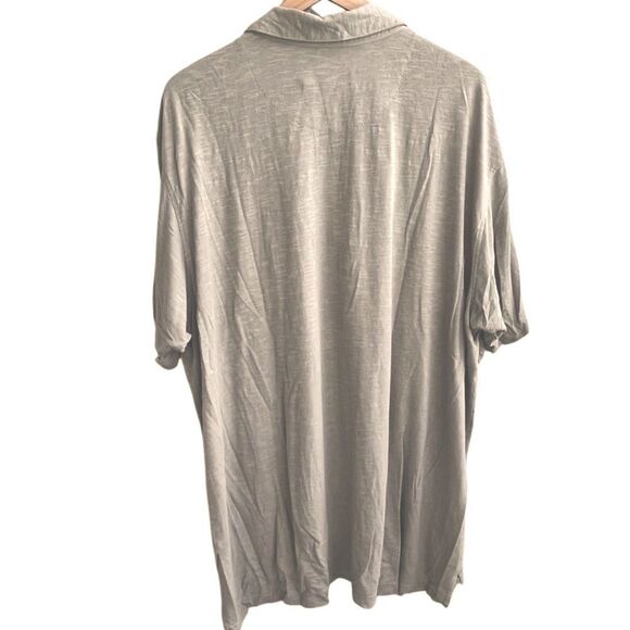 Cariloha Men’s Bamboo Blend Natural Polo Shirt 2XL - Picture 2 of 9